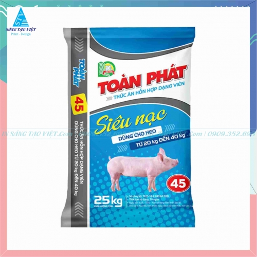 Bao bì nhựa đựng thức ăn chăn nuôi