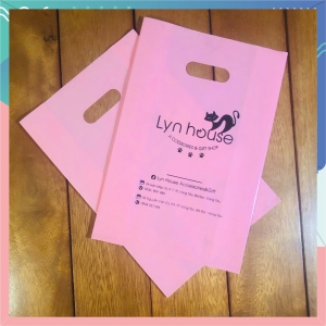 In túi nilon hột xoài đựng trái cây