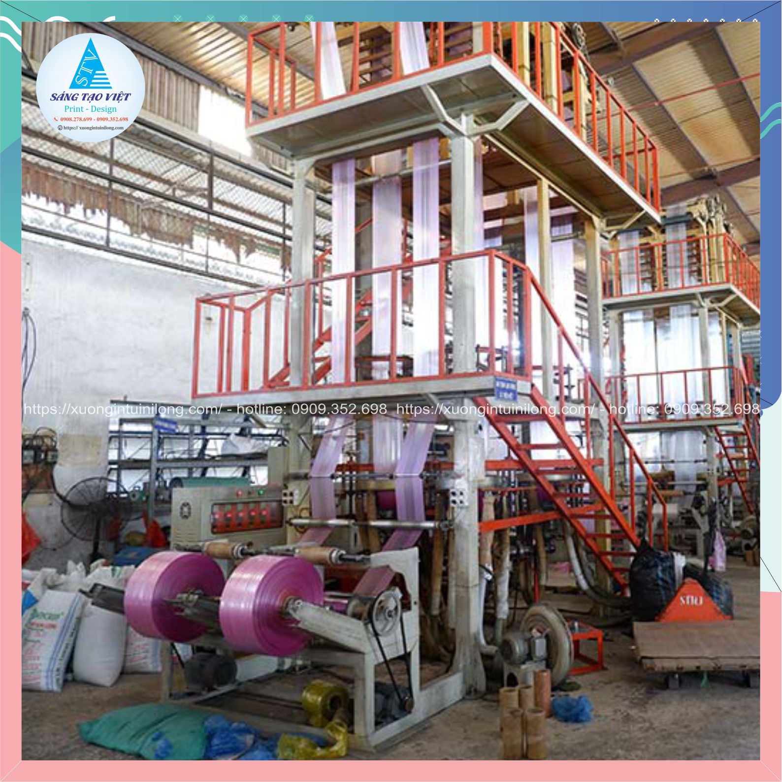 BAO BÌ SÁNG TẠO VIỆT – XƯỞNG SẢN XUẤT TÚI NILONG THEO YÊU CẦU CHẤT LƯỢNG, GIÁ TỐT TẠI TP.HCM