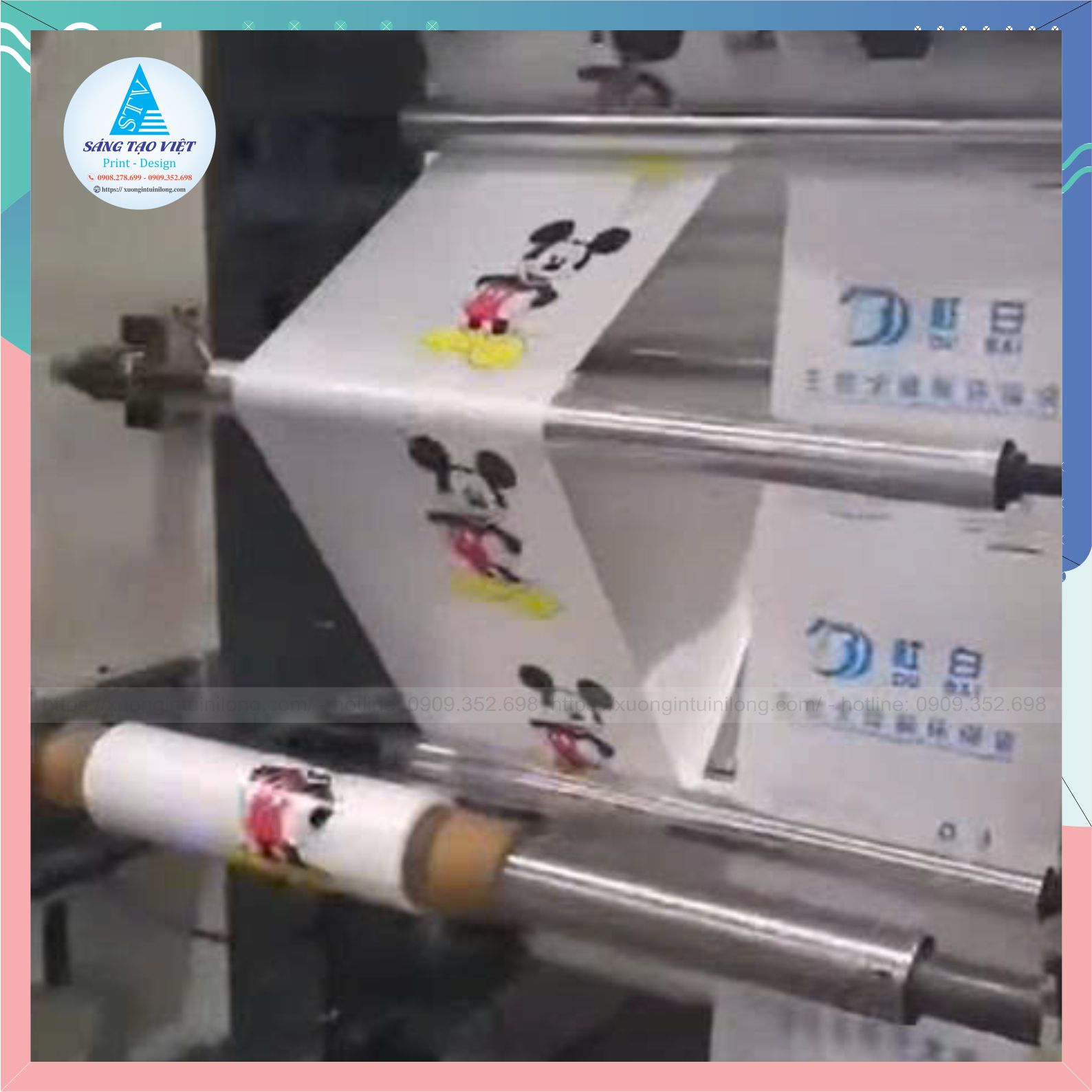 In ống đồng túi nilon