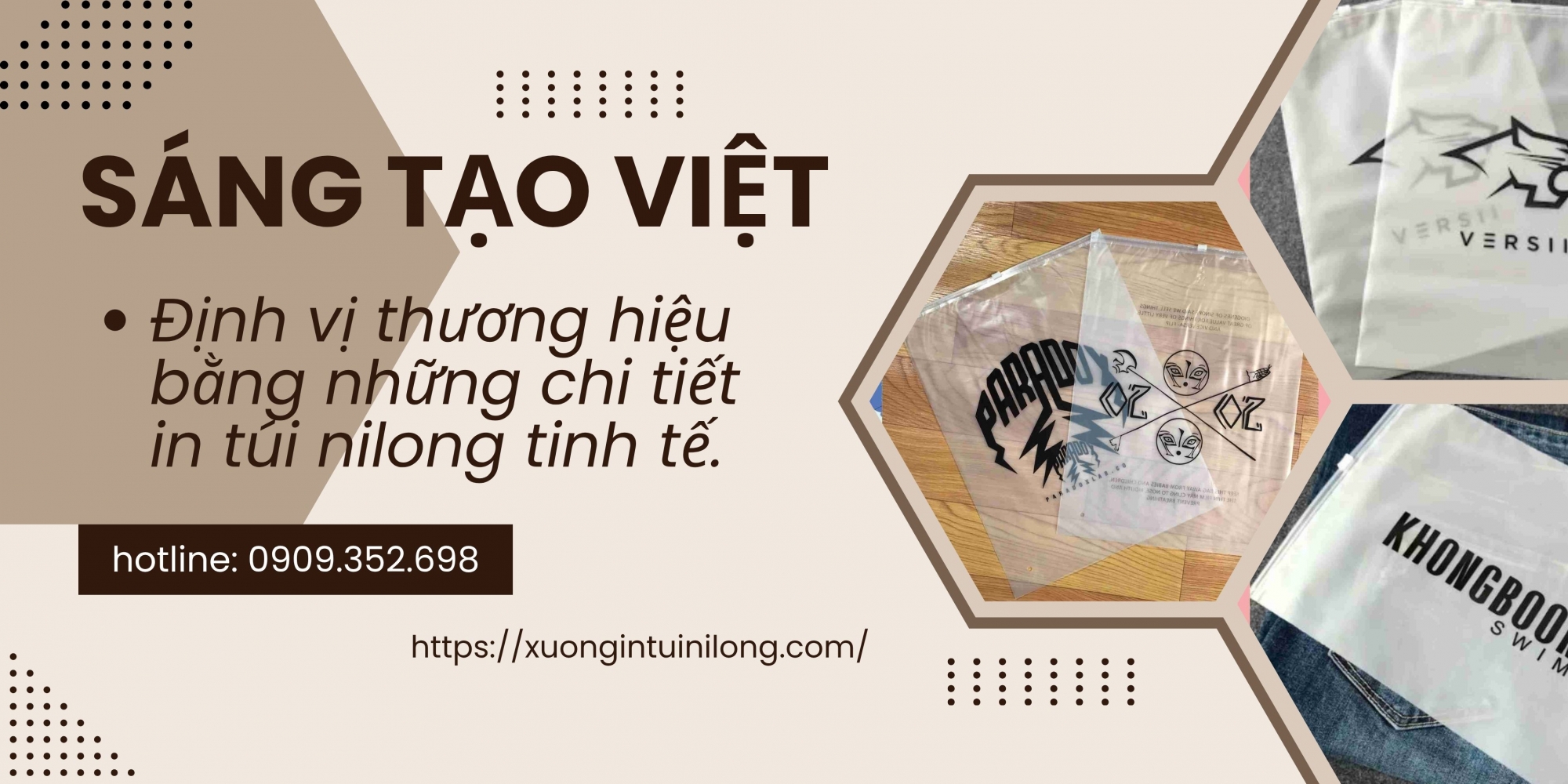 Các kiểu túi zip khóa kéo thường gặp