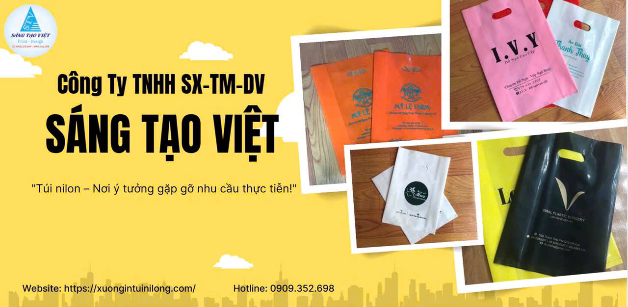công ty Sáng Tạo Việt – Giải pháp in túi ni lông hiệu quả