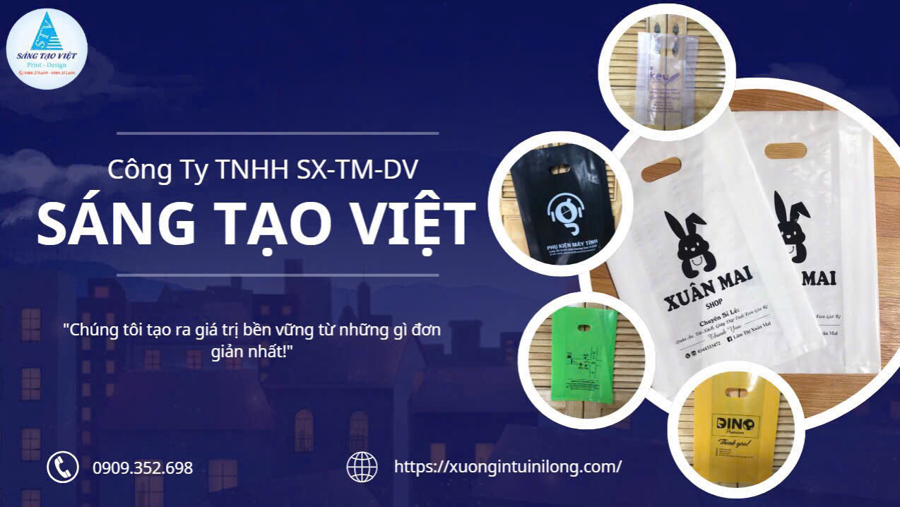 Tại sao chọn công ty Sáng Tạo Việt cho giải pháp in túi ni lông tại Huyện Cần Giờ?