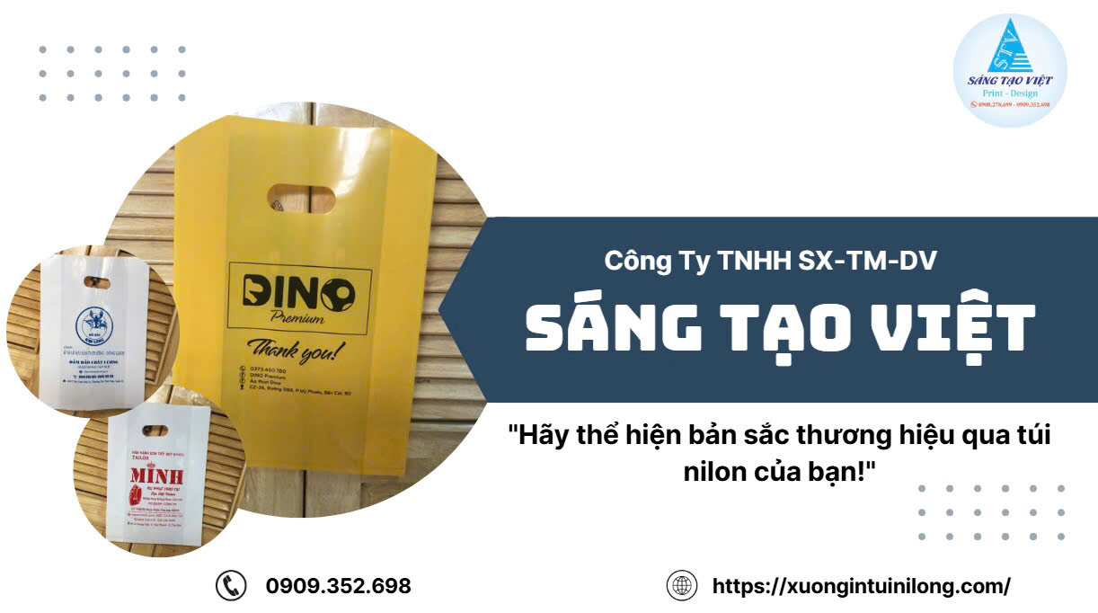 Những mẫu túi ni lông đẹp và ấn tượng nhất khi đặt in tại Huyện Nhà Bè