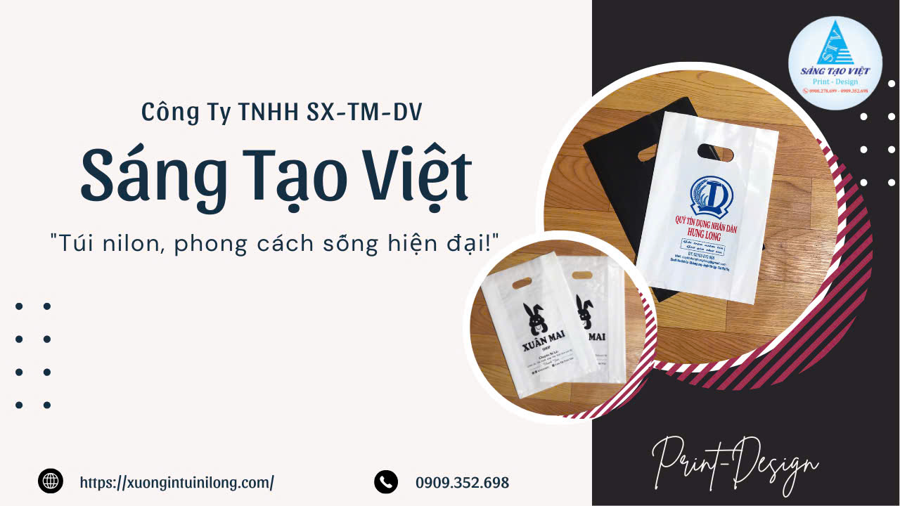 Họa tiết in trên túi nilon và yếu tố cần chú ý