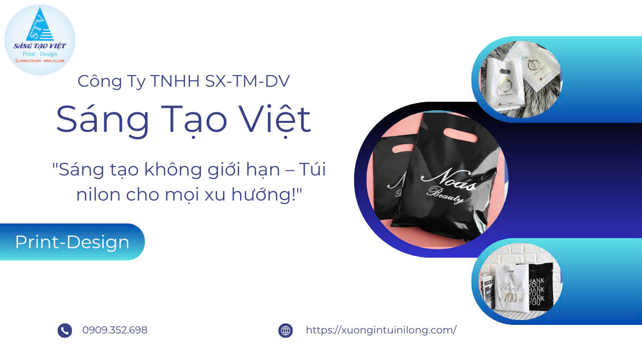  Xu hướng thiết kế túi nilon hiện đại