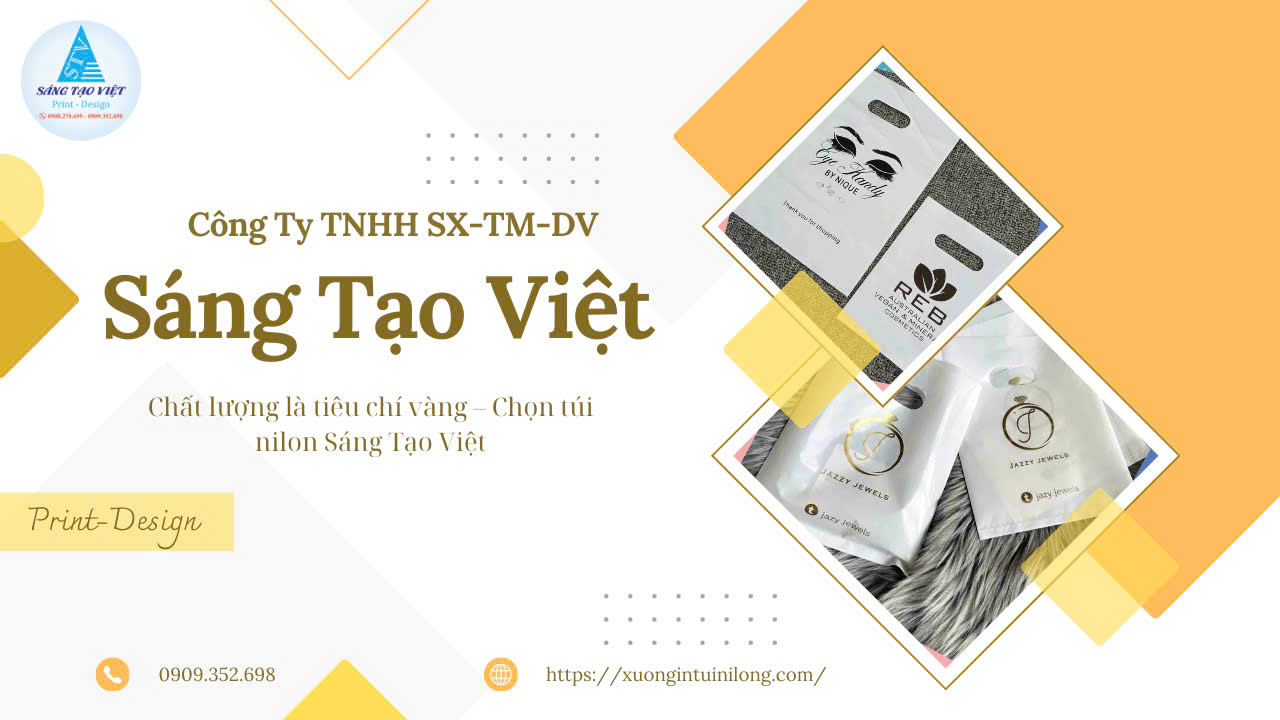 Thiết kế túi xốp phù hợp với thương hiệu và công năng sử dụng