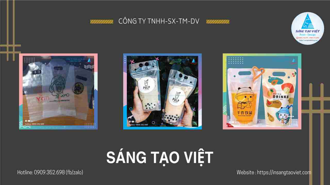 Lợi ích của việc đầu tư vào túi đựng trà sữa đẹp và bền