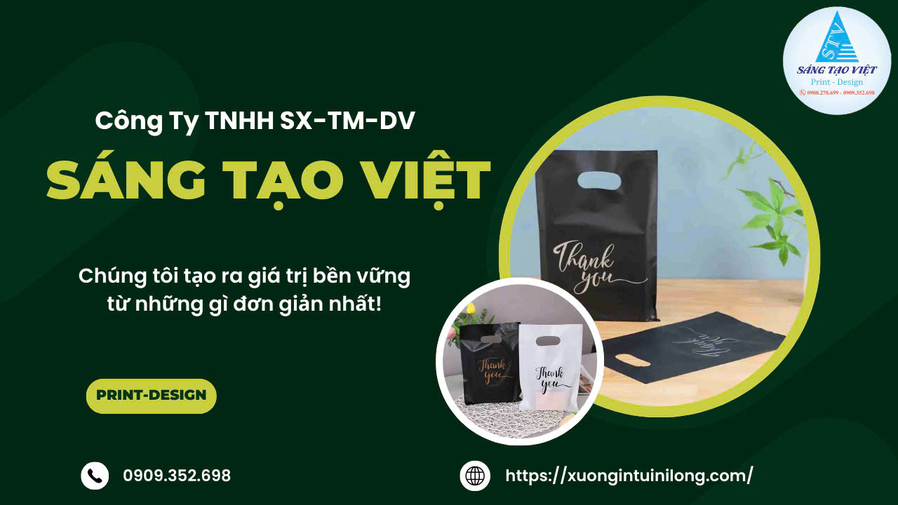 Nơi in túi xốp uy tín và đảm bảo chất lượng 