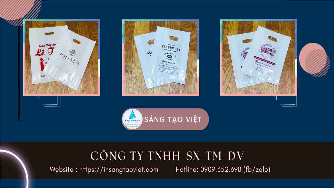 In túi ni lông chất lượng 