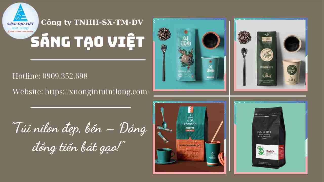 Chất liệu bao bì nhựa đựng cà phê giúp bảo vệ hương vị