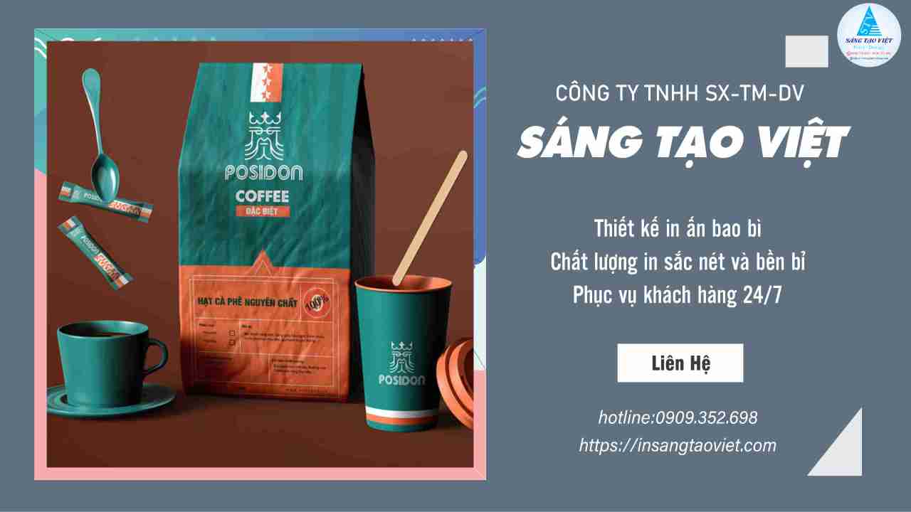 Kiểu dáng bao bì nhựa đựng cà phê ảnh hưởng đến giá trị thương hiệu
