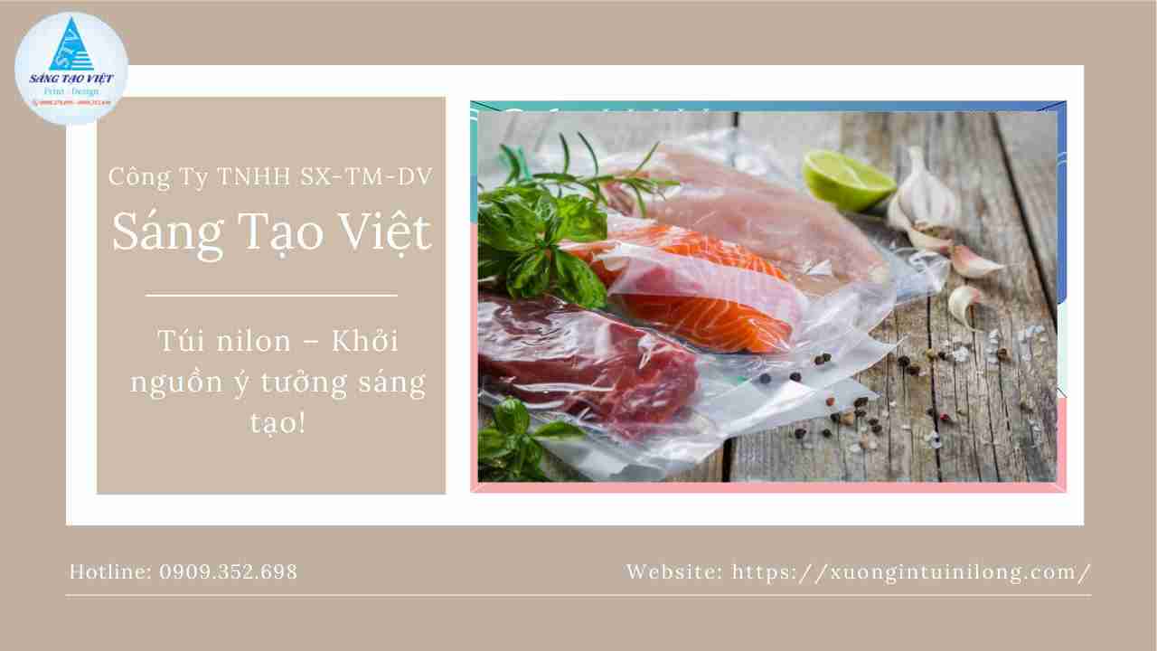 bao bì nhựa đựng thịt tươi sống