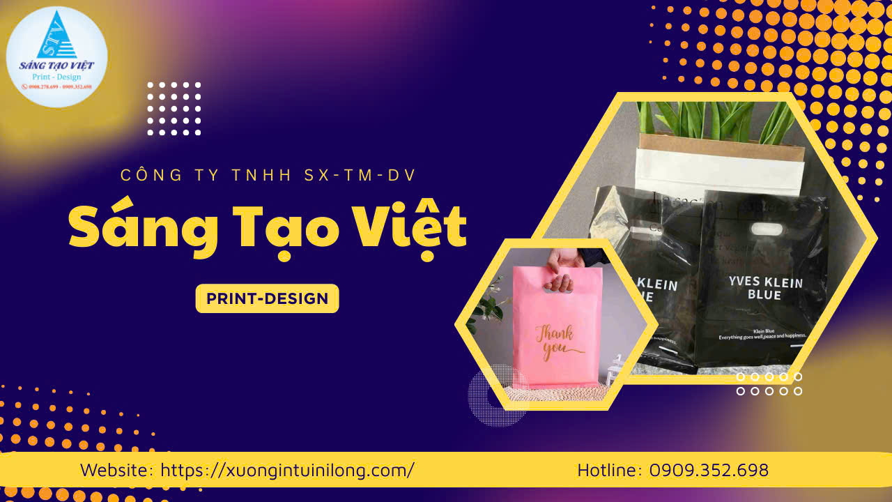 Lựa chọn công nghệ in phù hợp với túi nilon HD