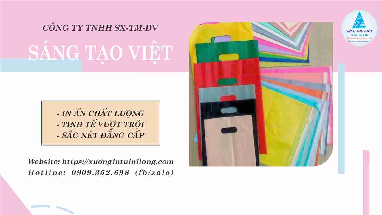 Sáng Tạo Việt cam kết chất lượng trong từng chiếc túi hột xoài