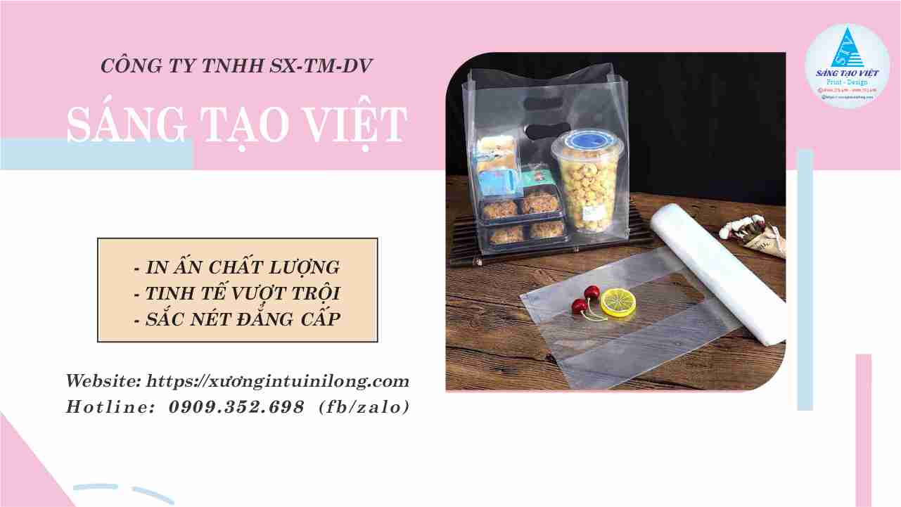 bao bì nhựa đựng sushi 