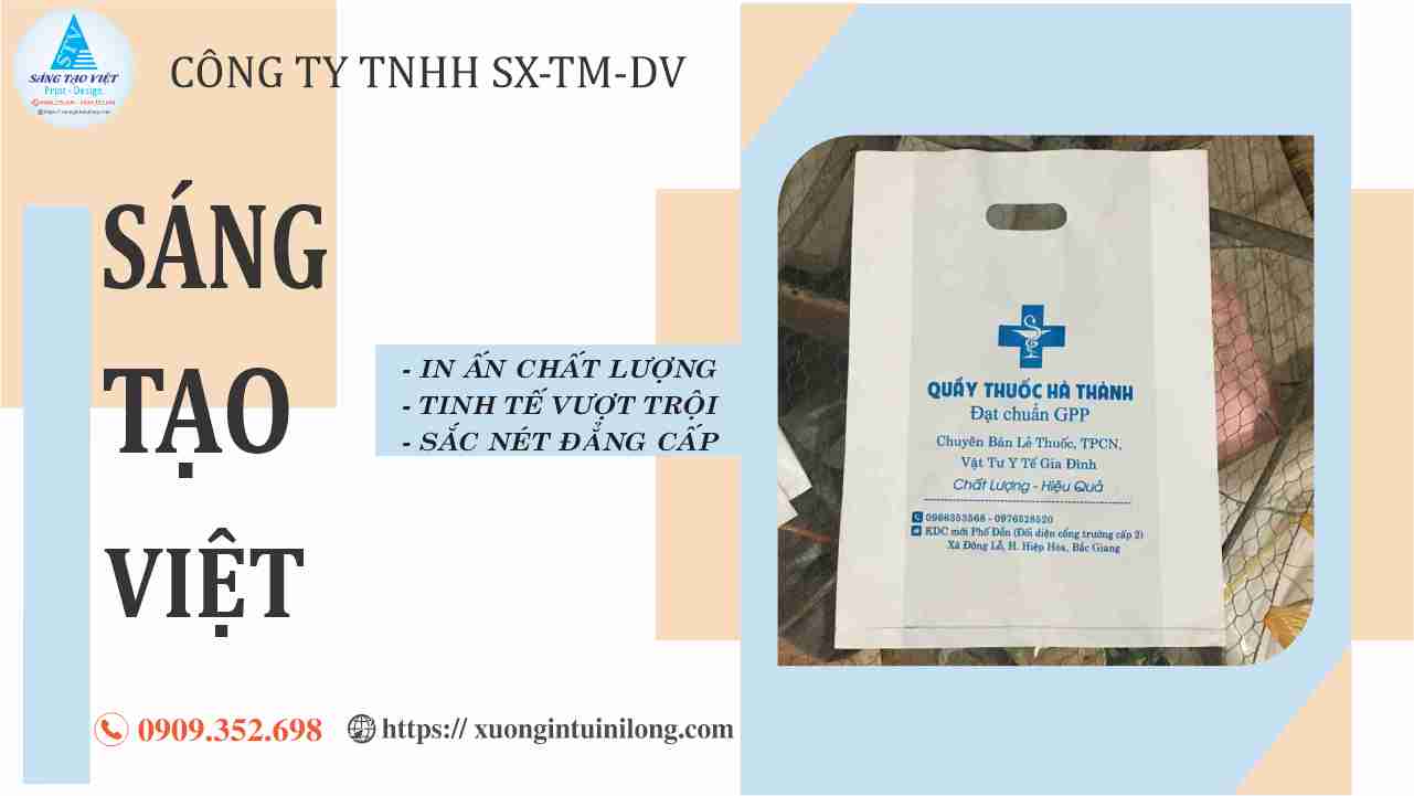 Sáng Tạo Việt – Địa chỉ in bao bì nhựa cho labo, nha khoa chất lượng hàng đầu