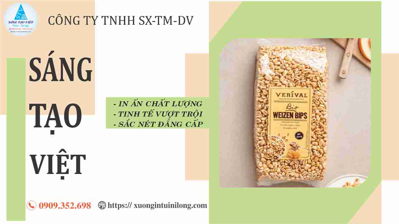 Sáng Tạo Việt mang đến giải pháp bao bì sáng tạo