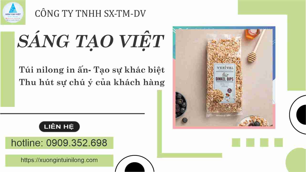 Đầu tư bao bì nhựa đựng ngũ cốc đẹp giúp thương hiệu ghi dấu ấn mạnh mẽ