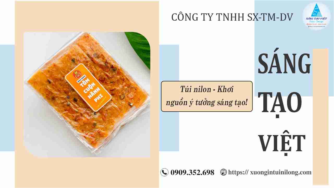 Bao bì nhựa đựng bánh tráng là chìa khóa chinh phục khách hàng hiện đại