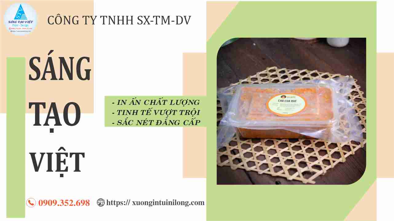 Sáng Tạo Việt mang giải pháp bao bì chả lụa chinh phục thị trường