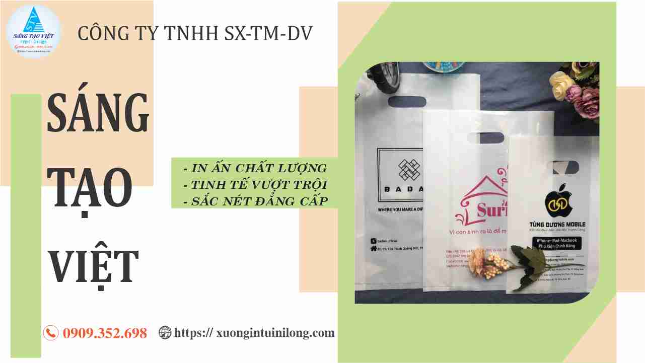 Sáng Tạo Việt – Địa chỉ in bao bì nhựa số lượng ít chuyên nghiệp