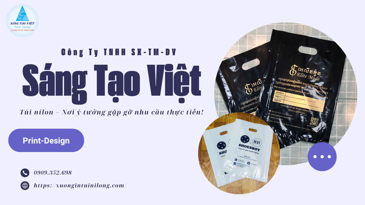 In túi nilon hột xoài bóng dẻo giải pháp bao bì nâng tầm thương hiệu bán lẻ