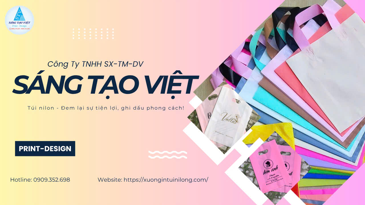 Lý do doanh nghiệp bán lẻ nên chọn in túi nilon hột xoài bóng dẻo