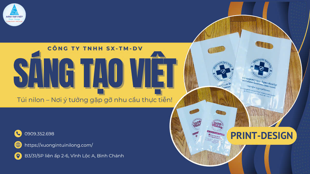 Những lợi ích thực tế khi doanh nghiệp lựa chọn in túi nilon hột xoài HD nhám
