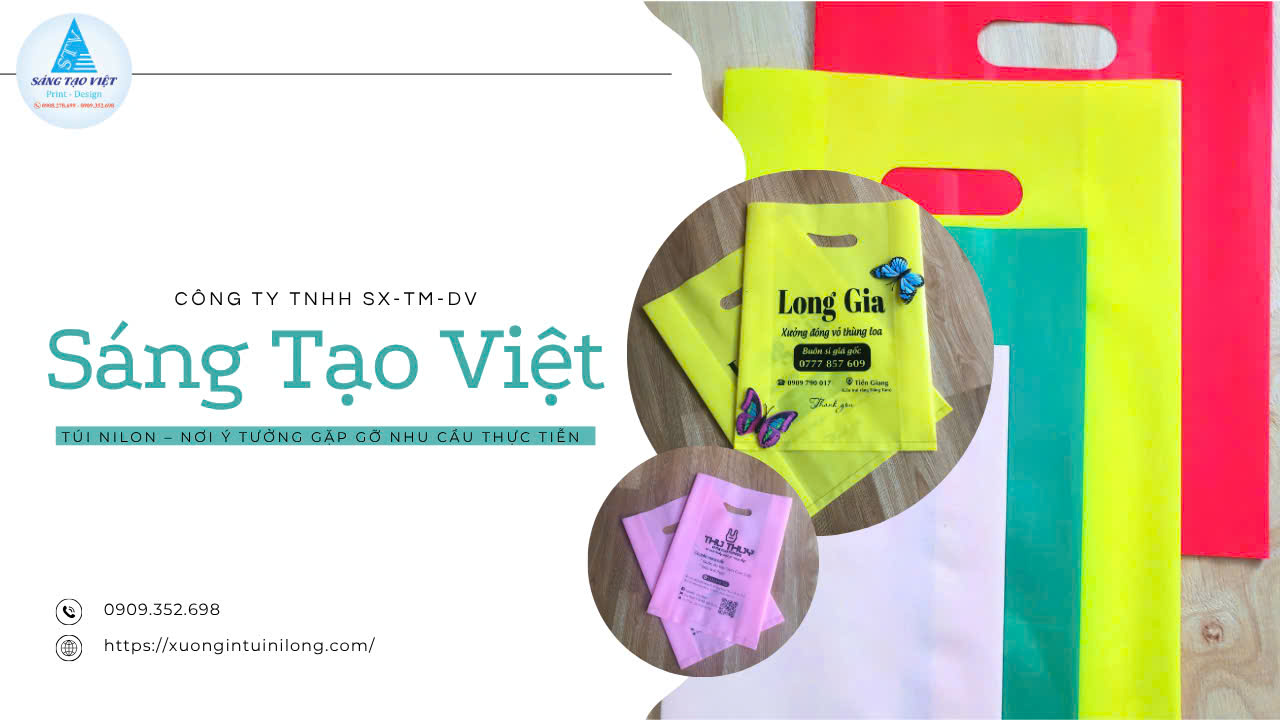 In túi nilon hột xoài đẹp là lựa chọn thông minh cho các cửa hàng hiện đại