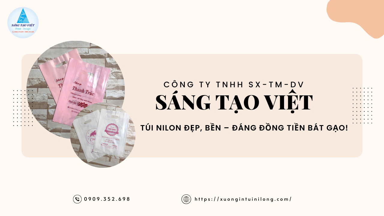 Tối ưu hóa vận hành doanh nghiệp nhờ túi nilon hột xoài in logo