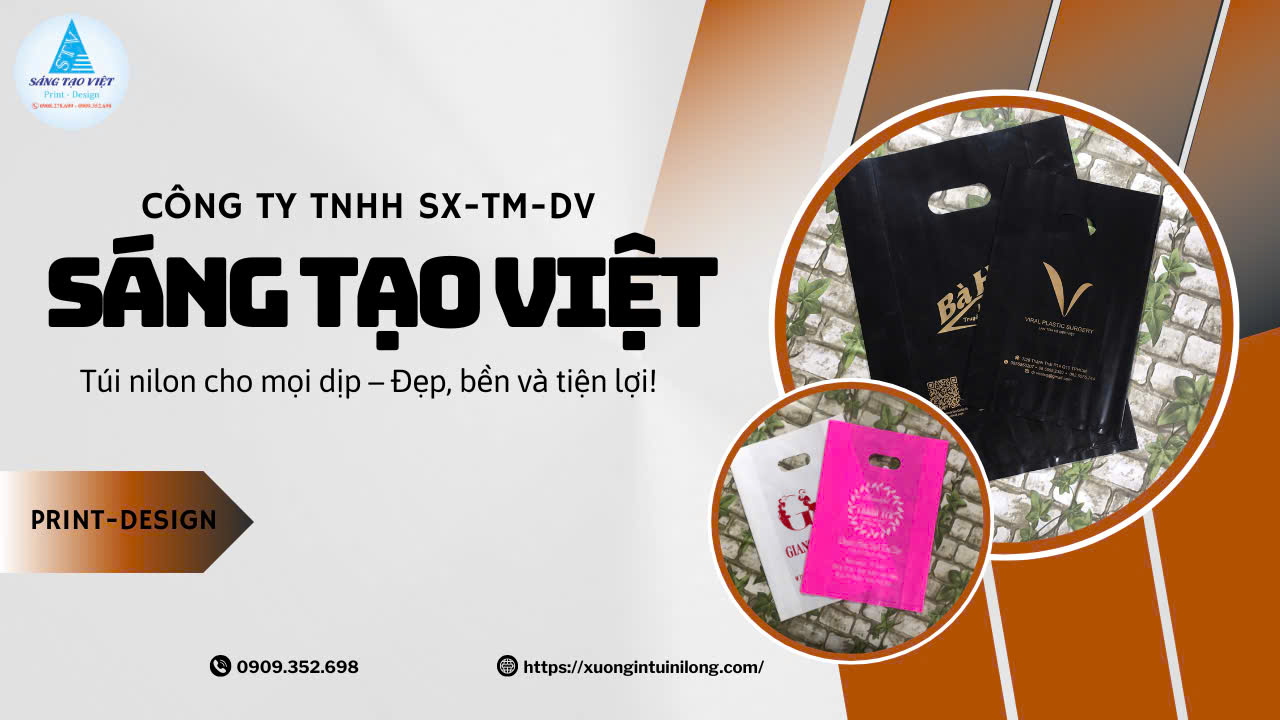 In túi nilon hột xoài đựng giày dép cao cấp và những yếu tố tạo nên trải nghiệm thương hiệu khác biệt