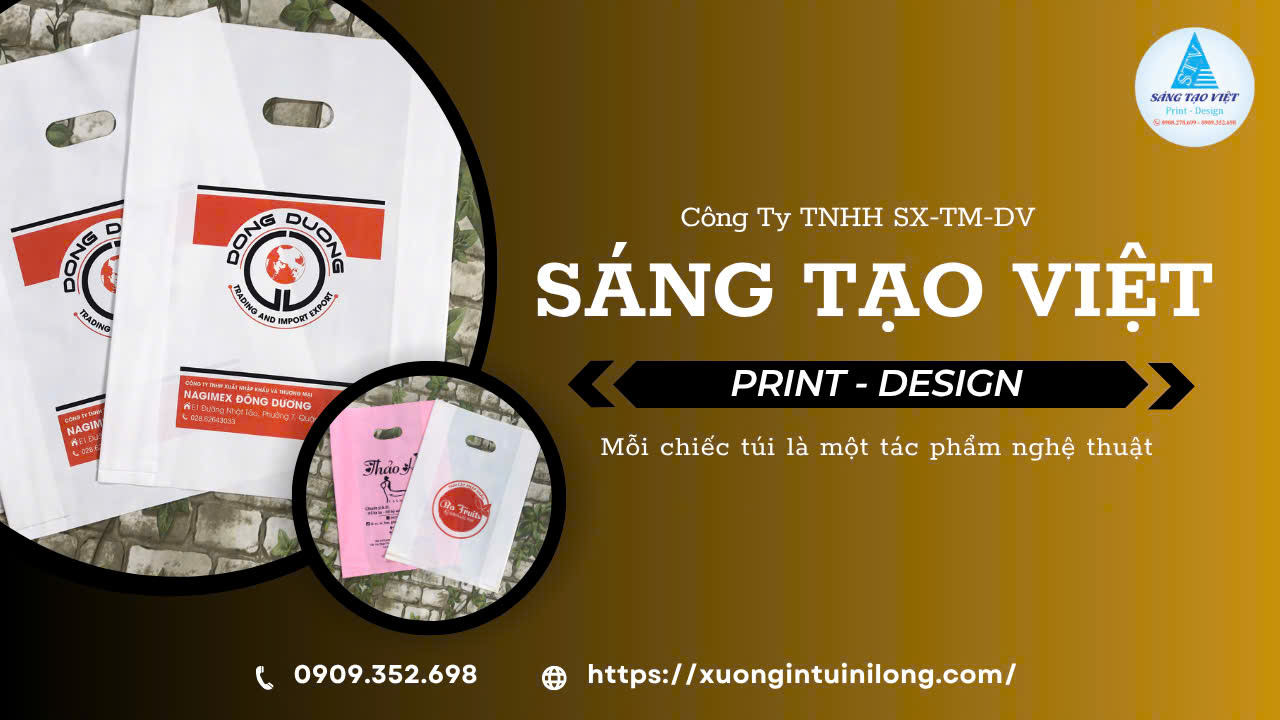 Thiết kế túi nilon nhà thuốc thế nào để đẹp và đồng bộ
