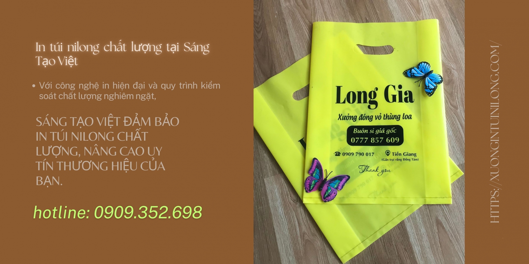 Những yếu tố làm nên một chiếc túi nilon in logo chất lượng