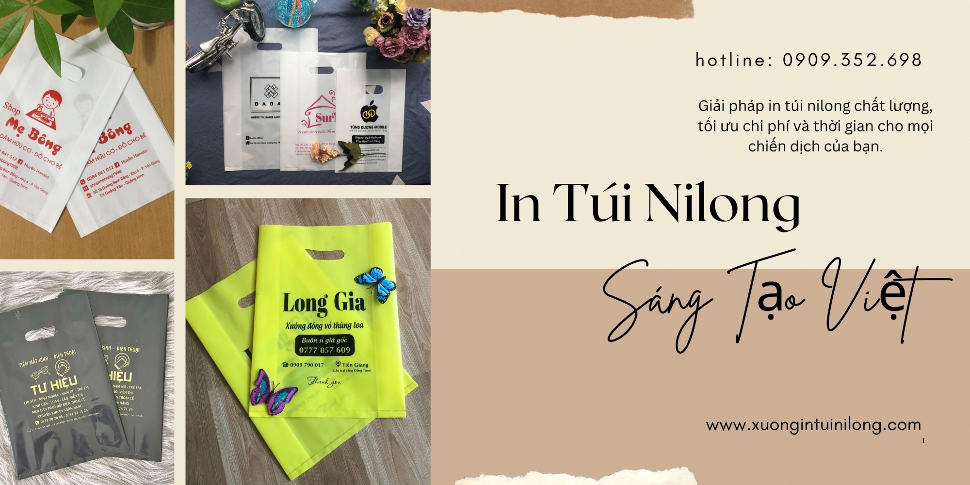 Túi nilon in logo mỹ phẩm và vai trò trong chiến lược giữ chân khách hàng