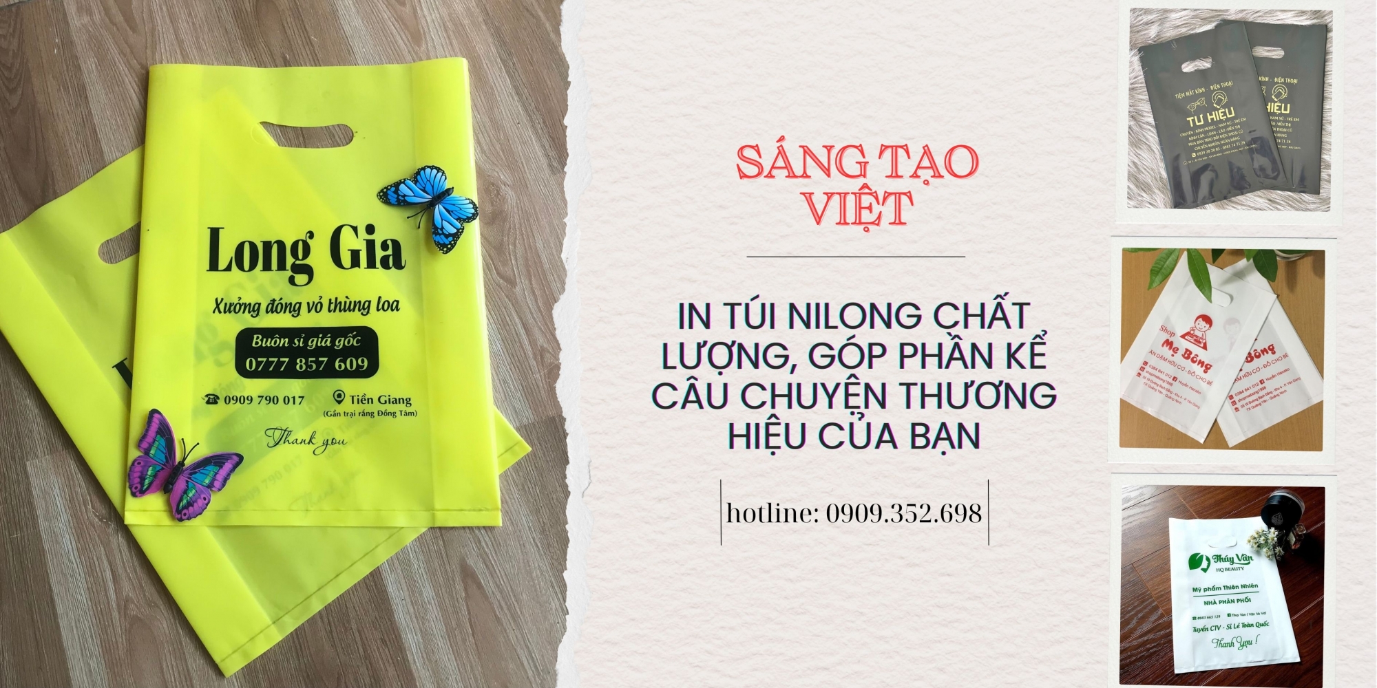 In túi nilon phục vụ sự kiện ngân hàng như một chiến lược truyền thông