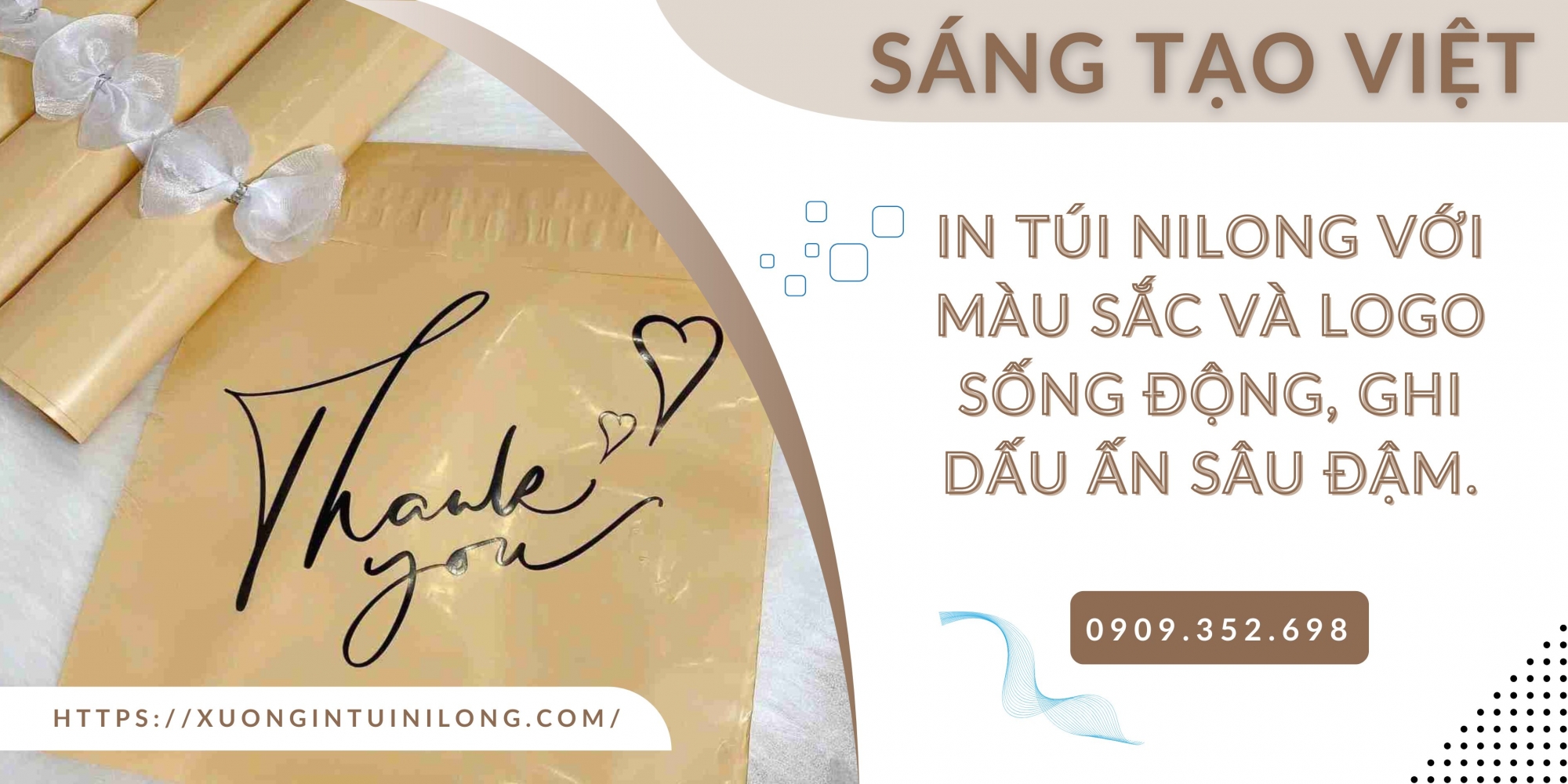 Sáng Tạo Việt và giải pháp in gia công túi niêm phong chất lượng