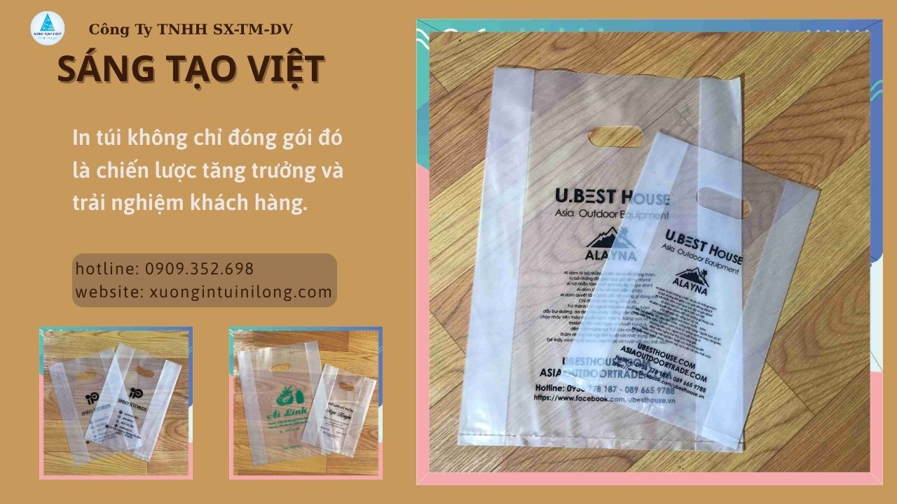 In gia công bao bì nhựa PP trong tạo dựng giá trị bền vững cho sản phẩm