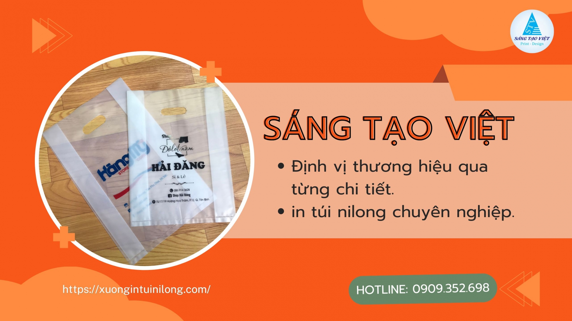 Các kiểu dáng túi nhựa HD dẻo thịnh hành