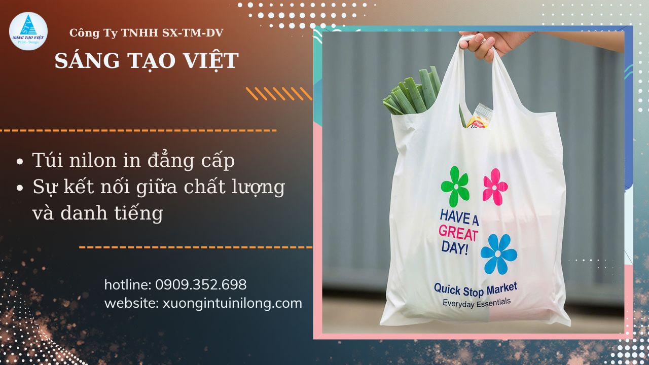 5 kiểu dáng túi xốp in màu được ưa chuộng hiện nay