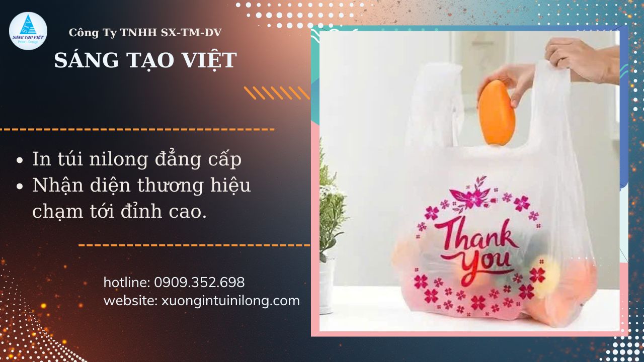 In gia công túi xốp in màu và lợi ích cho doanh nghiệp