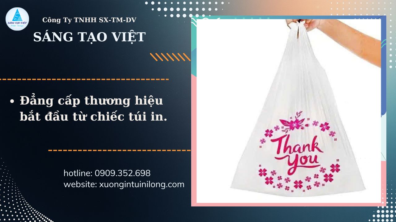 Sáng Tạo Việt đối tác in túi xốp in màu chất lượng