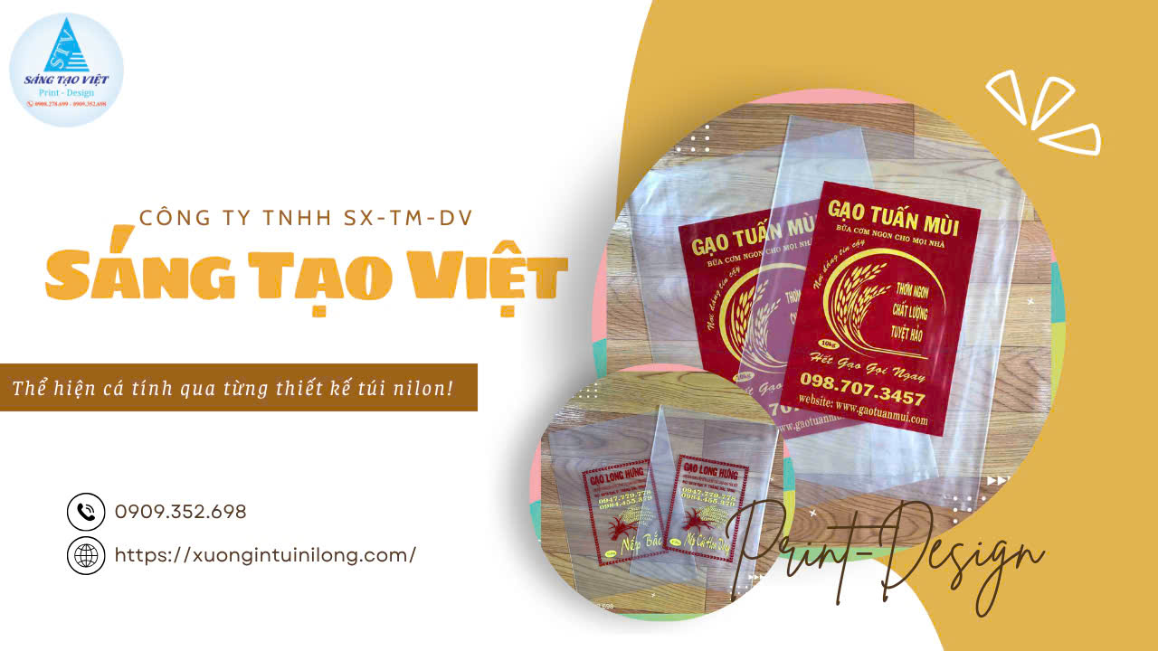 bao bì nhựa đựng gạo loại 10kg