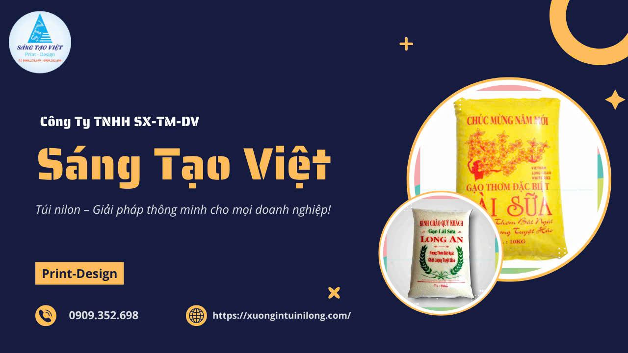  Đặc điểm cần có của bao bì nhựa đựng gạo chất lượng cao