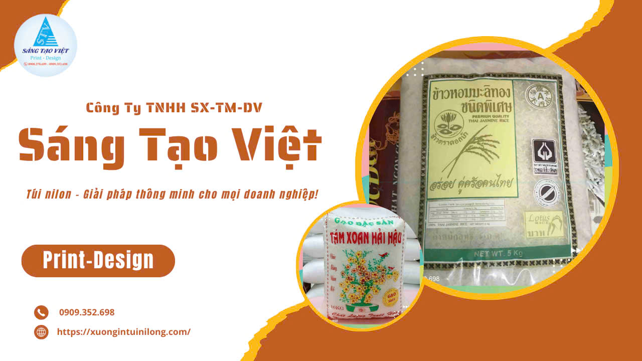 Tại sao bao bì nhựa đựng gạo loại 5kg lại được ưa chuộng trong kinh doanh lương thực?