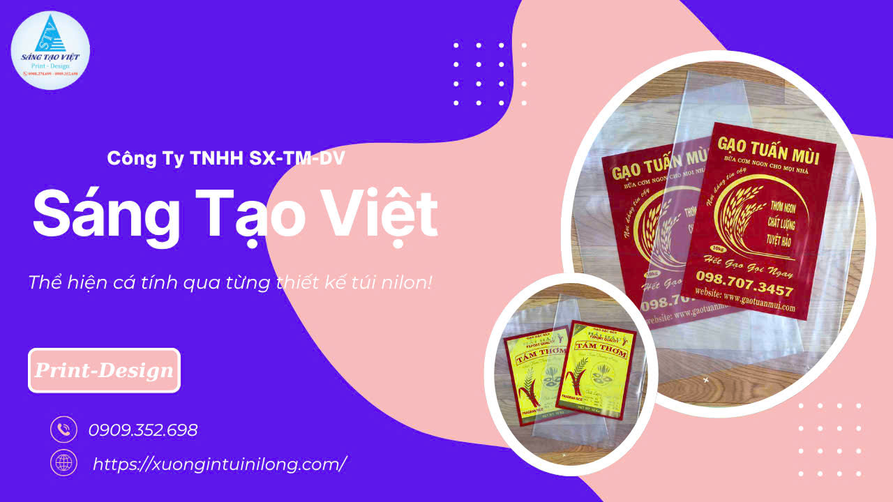 Tại sao doanh nghiệp cần đầu tư vào bao bì nhựa đựng gạo loại 5kg?