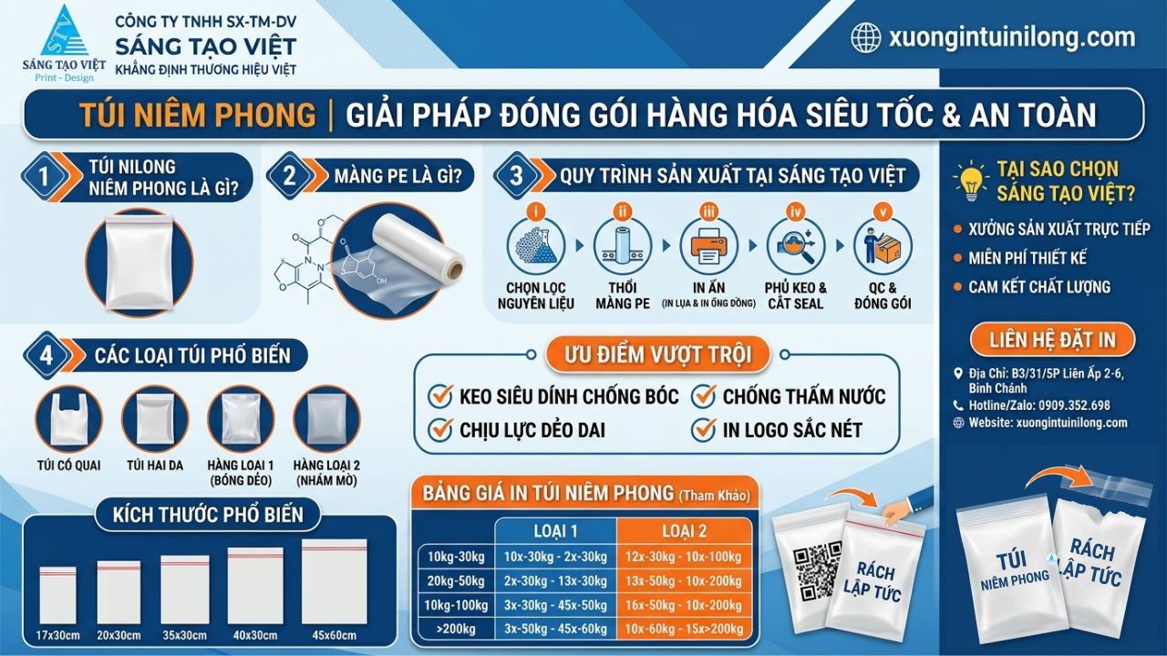 Túi Nilong Niêm Phong Là Gì?