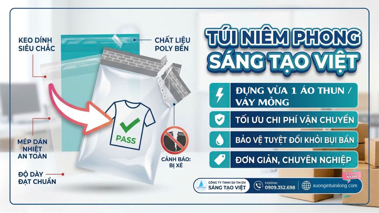 Tại Sao Chọn Đúng Kích Thước Túi Niêm Phong Lại Quan Trọng?