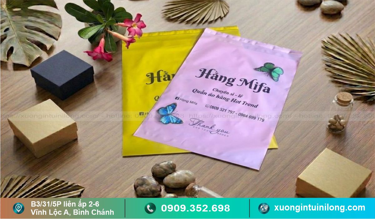 Mẫu túi niêm phong sản xuất tại Sáng Tạo Việt
