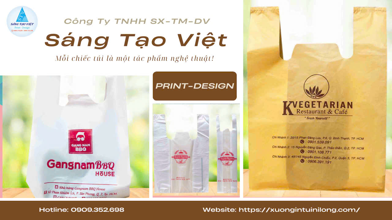Cập nhật xu hướng in túi siêu thị tại Tân Phú đẹp tiện dụng dễ gây thiện cảm